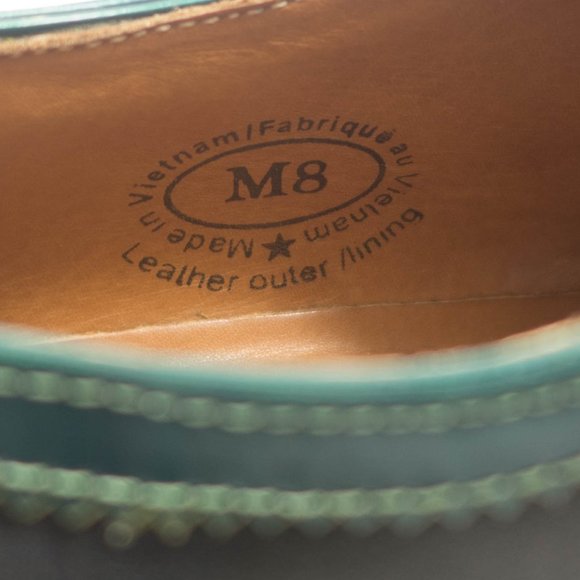 John Fluevog Gateway Southport Leather Oxford Shoes - Men's Size 8 - Picture 10 of 10